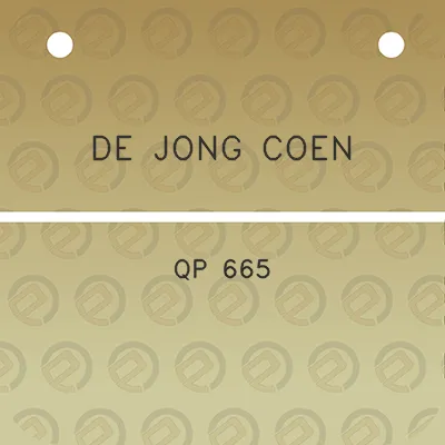 de-jong-coen-qp-665