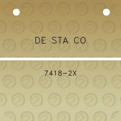 de-sta-co-7418-2x