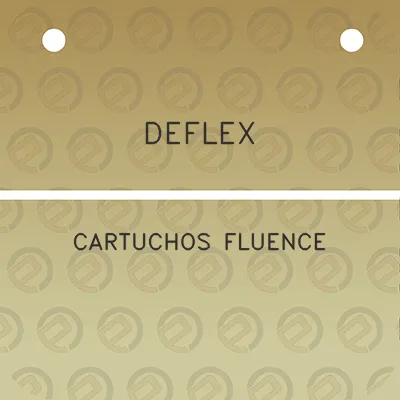 deflex-cartuchos-fluence