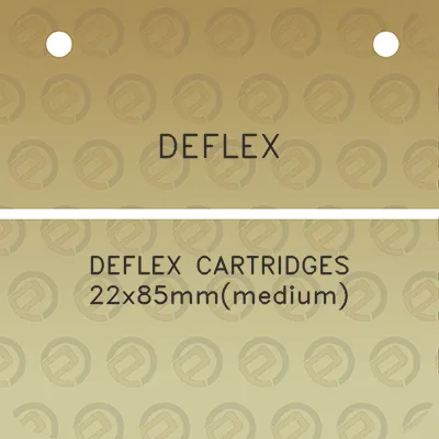 deflex-deflex-cartridges-22x85mmmedium