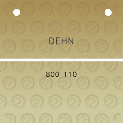 dehn-800-110