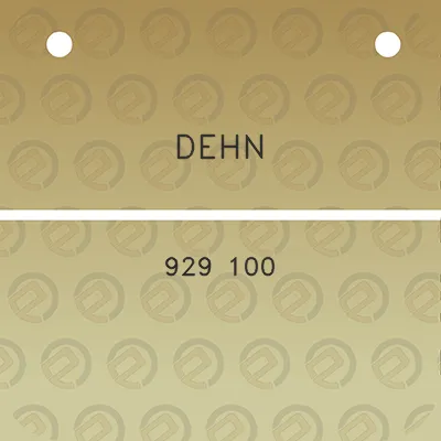 dehn-929-100