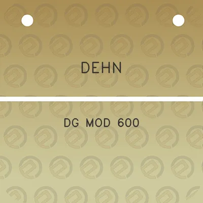 dehn-dg-mod-600