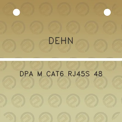 dehn-dpa-m-cat6-rj45s-48