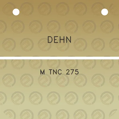 dehn-m-tnc-275