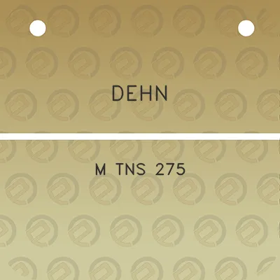 dehn-m-tns-275