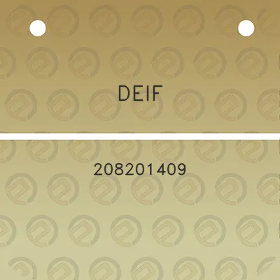 deif-208201409