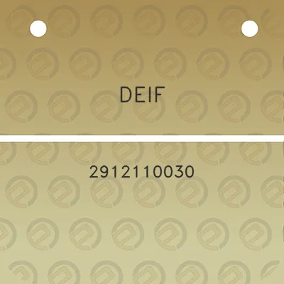 deif-2912110030