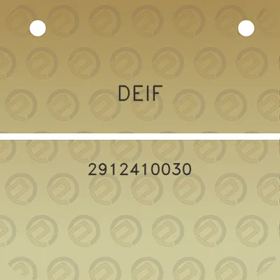 deif-2912410030