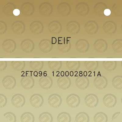 deif-2ftq96-1200028021a