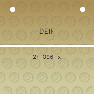 deif-2ftq96-x