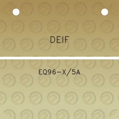 deif-eq96-x5a