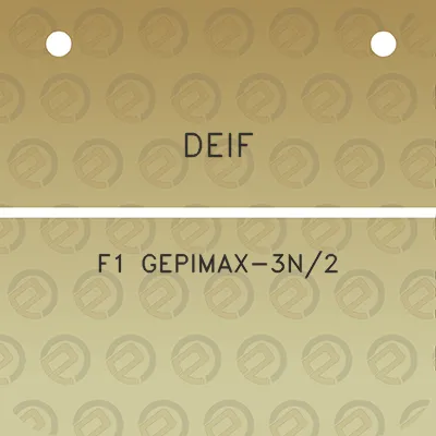 deif-f1-gepimax-3n2