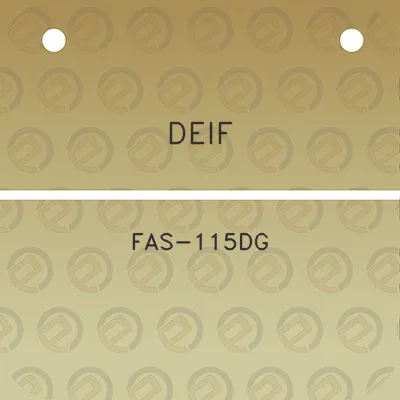 deif-fas-115dg