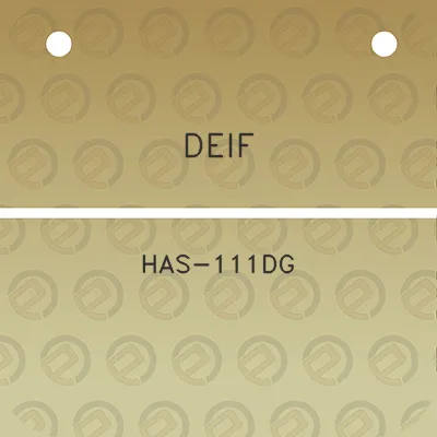 deif-has-111dg