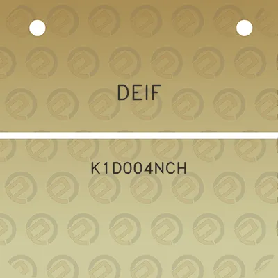 deif-k1d004nch