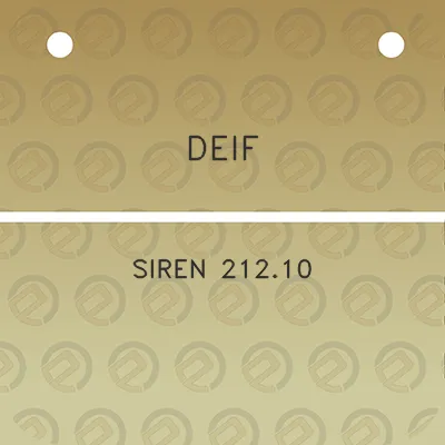 deif-siren-21210