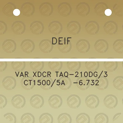 deif-var-xdcr-taq-210dg3-ct15005a-6732