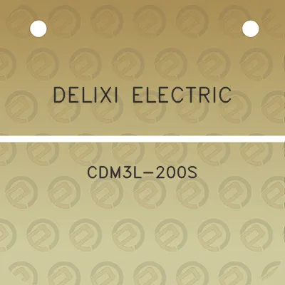 delixi-electric-cdm3l-200s