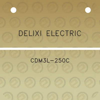 delixi-electric-cdm3l-250c