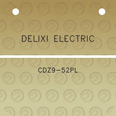 delixi-electric-cdz9-52pl