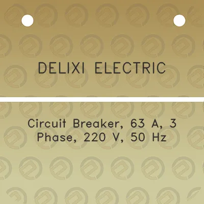 delixi-electric-circuit-breaker-63-a-3-phase-220-v-50-hz