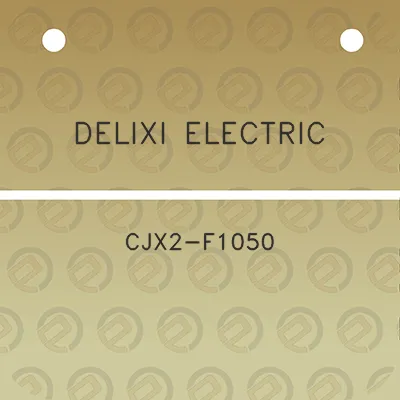 delixi-electric-cjx2-f1050