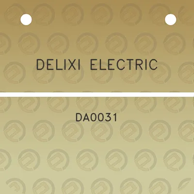 delixi-electric-da0031