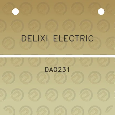 delixi-electric-da0231