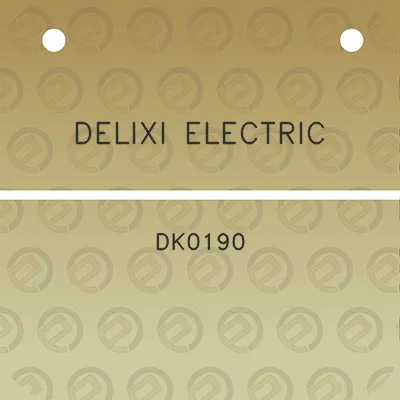 delixi-electric-dk0190