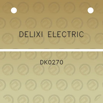 delixi-electric-dk0270