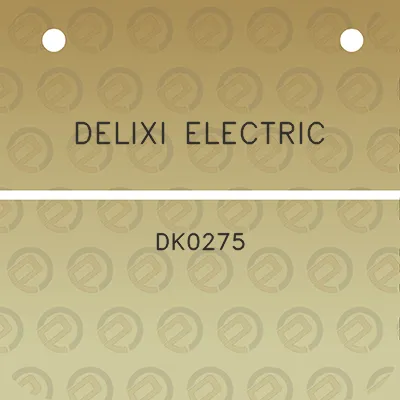 delixi-electric-dk0275