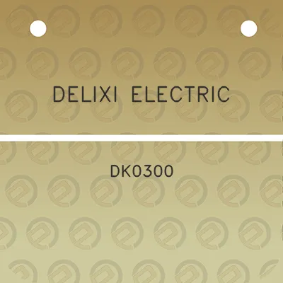 delixi-electric-dk0300