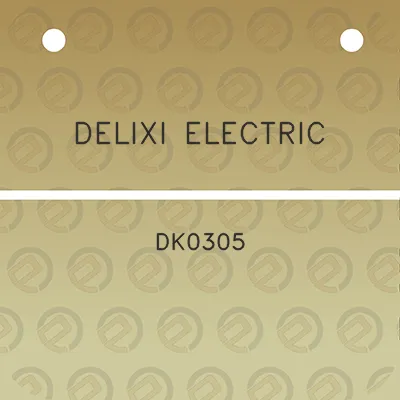 delixi-electric-dk0305