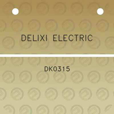 delixi-electric-dk0315