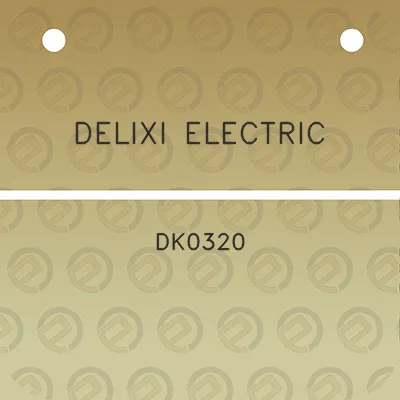 delixi-electric-dk0320