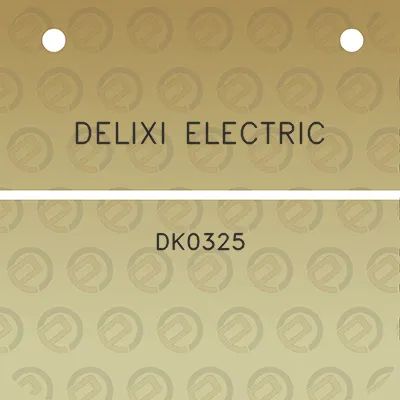 delixi-electric-dk0325