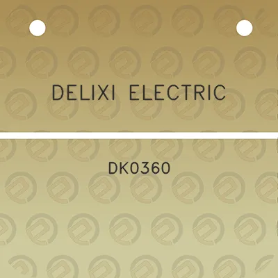 delixi-electric-dk0360