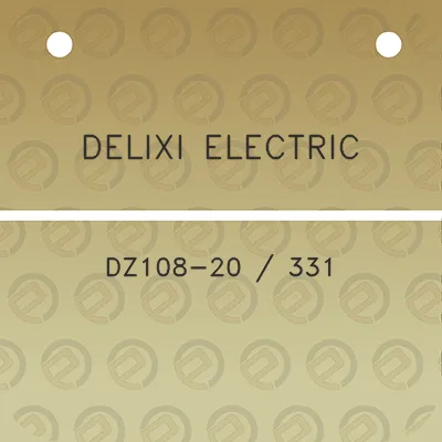 delixi-electric-dz108-20-331