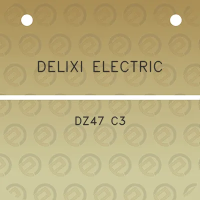 delixi-electric-dz47-c3