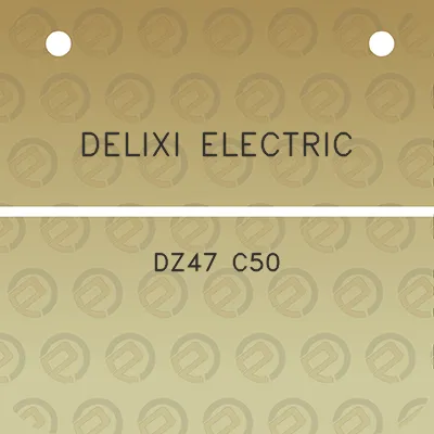 delixi-electric-dz47-c50