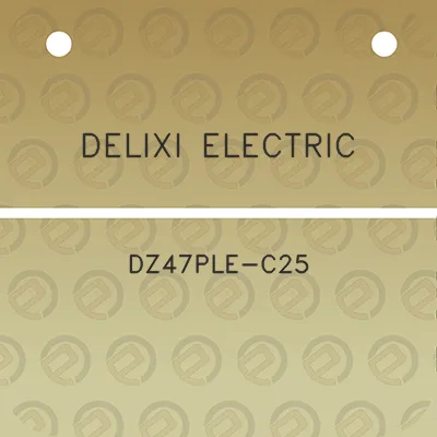 delixi-electric-dz47ple-c25