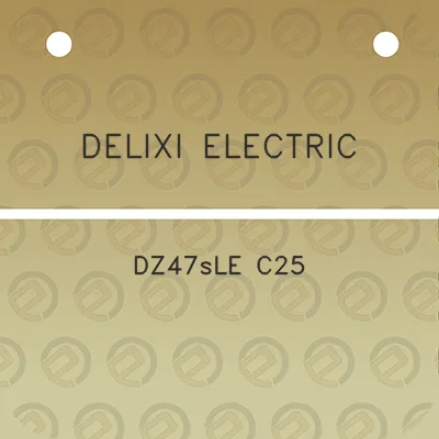 delixi-electric-dz47sle-c25