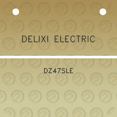 delixi-electric-dz47sle