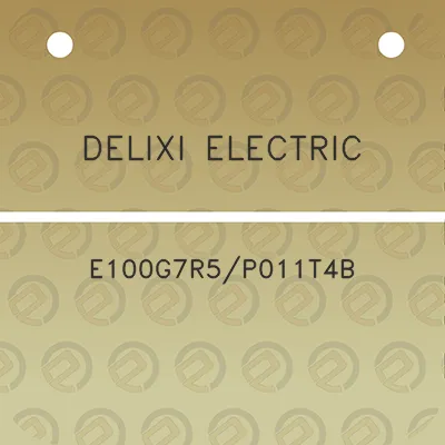 delixi-electric-e100g7r5p011t4b