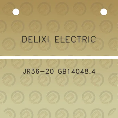 delixi-electric-jr36-20-gb140484