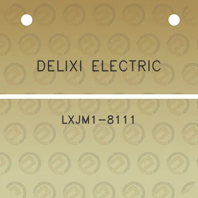 delixi-electric-lxjm1-8111