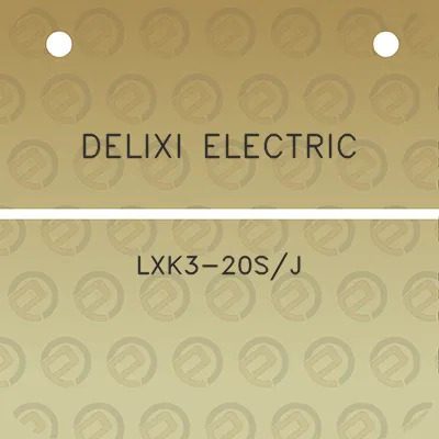 delixi-electric-lxk3-20sj