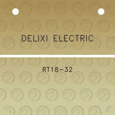 delixi-electric-rt18-32