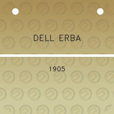 dell-erba-1905